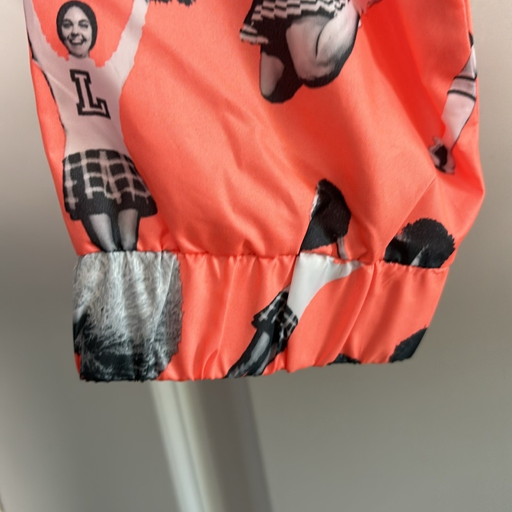 Stella McCartney x Adidias Cropped Cheerleader Print Jacket Small - Picture 7 of 16